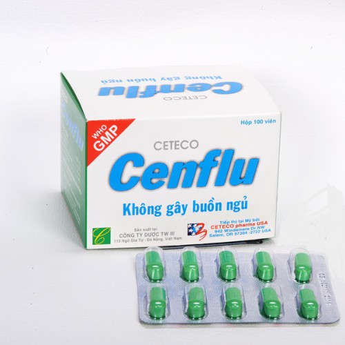 Thuốc Cenflu có tác dụng gì?