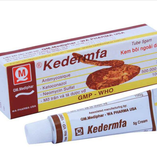 Công dụng thuốc Kedermfa là gì? giá thuốc Kedermfa là bao nhiêu?
